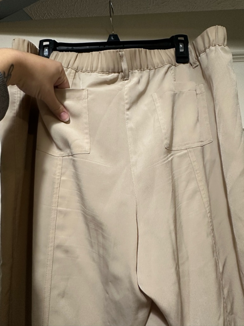 Calvin Klein Tan Dressy Capri Pants - Picture 7 of 8